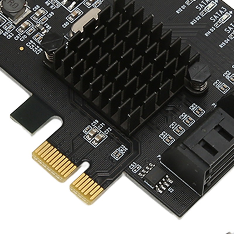 PCI E to SATA3.0 Ports Expansion Card 6Gbps 4 SATA3.0