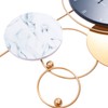 Blue And Gold Wall Clocks W/Hook 30" Large Wall Clock