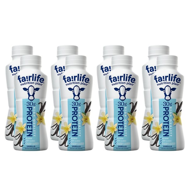 Fairllife Nutrition Plan Vanilla, 30 g. Protein Shake (8 Pack)