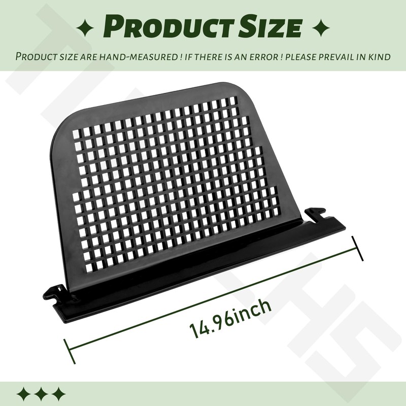 TURFZHS 112-3993 Bagger Screen Compatible with Toro Lawn Riding Mower