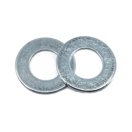 STURDFIX M16 Flat Washers – Heavy-Duty Zinc-Plated Steel, DIN 125 Standard, Rust and Corrosion Resistant, Industrial-Grade for Bolts, Screws, Auto, Construction and Machinery Use (Pack of 25)