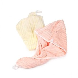hair towel hair towel dry towel pink 3ea