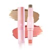 Cream Blush Contour Stick, Double-end Makeup Stick Multiuse Blush Butter