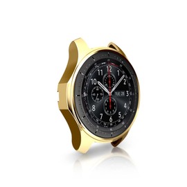 BIUDECO Gear S3 Watch Case Cover Protective Frame Cover Shatterproof Case for Smart Watch Sleek and TPU Shell