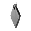 Shungite-Tolvu Raw Shungite mineral pendant "Responsivenes