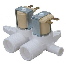 Compatible Water Inlet Valve for General Electric WJSR4160D5WW WPRE6100G0WT WJRR4170E4WW WH13X0086 Washer