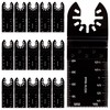 BLOSTM Wood Cutter Saw Blades 15 Pack - 35mm Multi