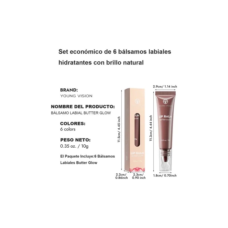 Labiales Brillo Labial Lip Gloss Base Maquillaje Pintalabios