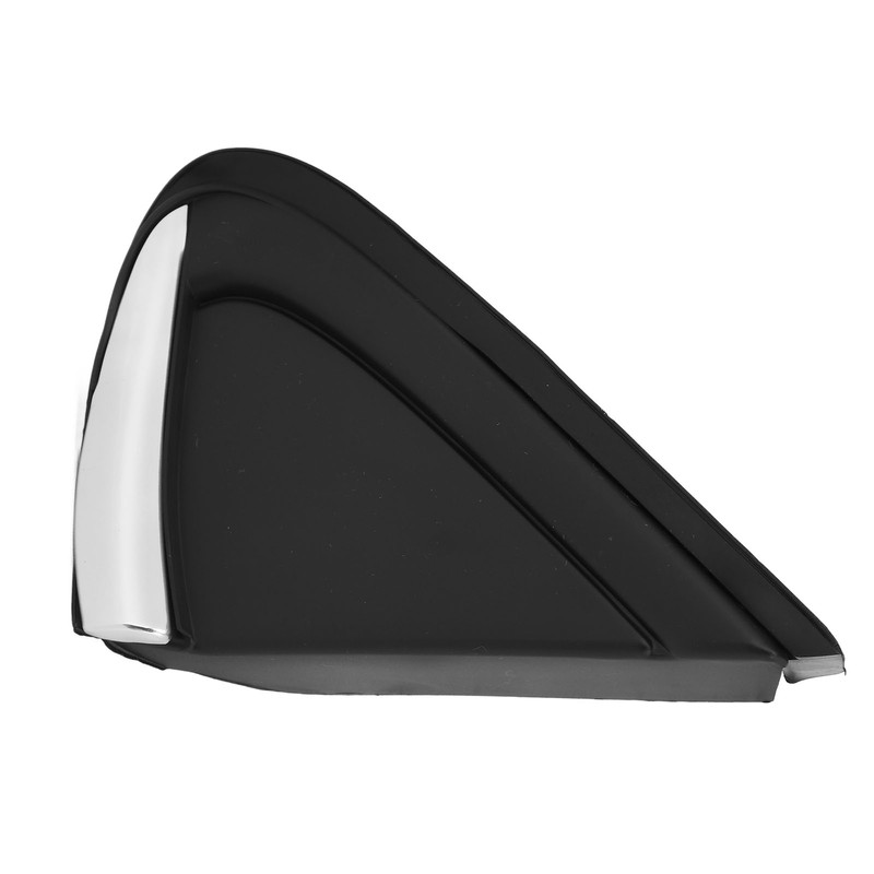 Exterior Side Pillar Molding Black Sleek Smooth Pillar Trim Corner