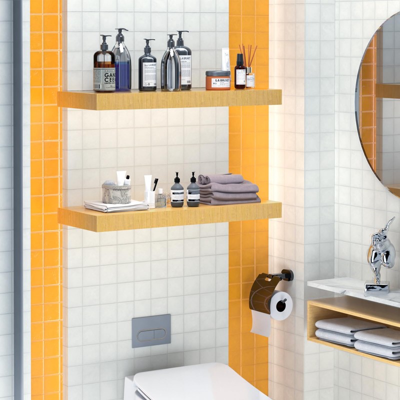 2pcs Floating Shelf Hardware Heavy Duty Hidden Shelf Brackets Support,Wall