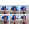 Dark Stone Sanding Sleeves for Oscillating Spindle Sander, Aluminum Oxide,