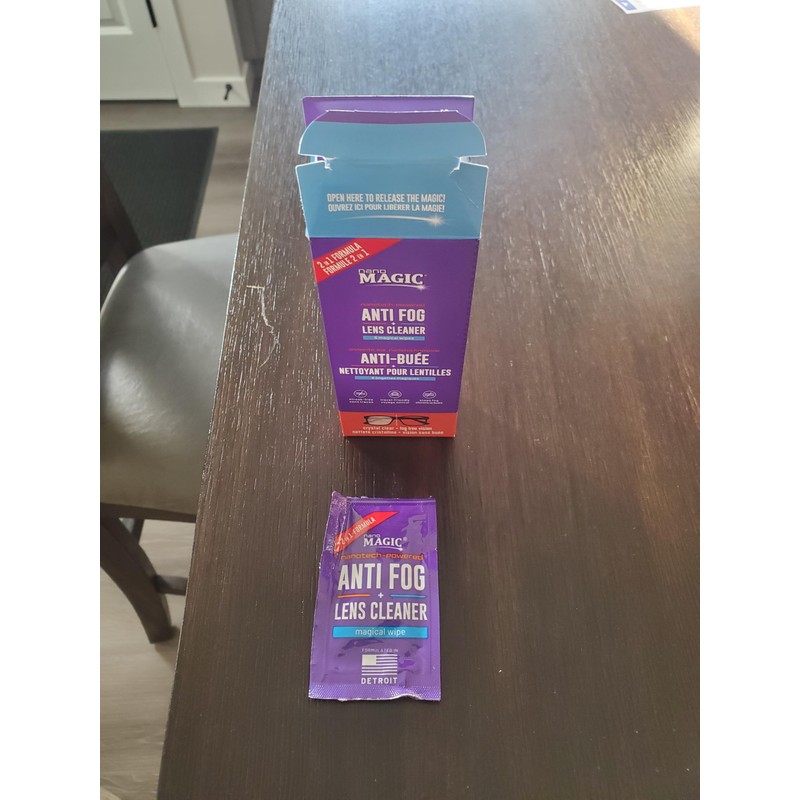 NANO MAGIC Nanotechnology Lens Cleaner and Anti-Fog Solution, Invisible Force