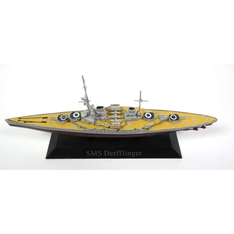 OPO 10 lot with 2 warships 1/1250: SMS DERFFLINGER +