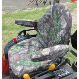 Durafit Seat Covers, Custom Fit Kubota Seat Covers for Tractor B2301 B2601 (KU25 HTZC Camo)