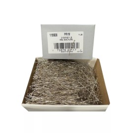 PRYM 119500 Steel Extra Fine Nickel Plated Straight Pins - #21 - 1 5/16" X 0.023