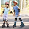 Rotayi Girls Inline Skates Ages 5-8 8-12, Adjustable Light Up
