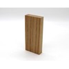 1" x 2 3/4" x 6" Oak Plain Base Block,