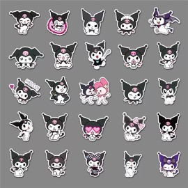 Sanrio 10pcs Kuromi | Water Resistant | Sanrio Inspired | Decals Decoration