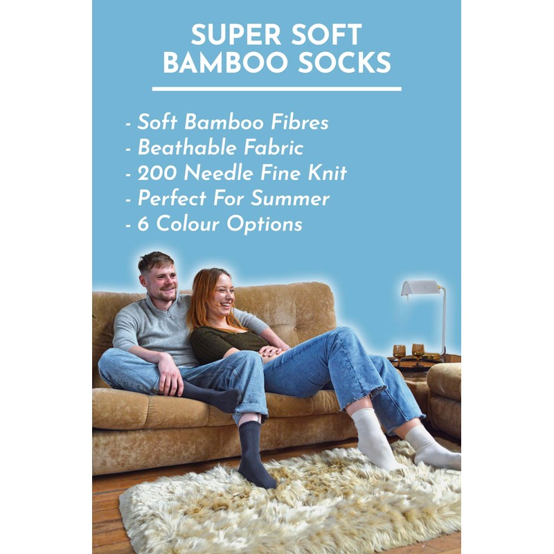 Sock Snob - Pack of 4 Men's and Women's Breathable