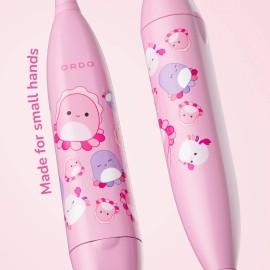 ATVPDKIKX0DER Ordo Kids Battery Sonic Toothbrush - Squishmallows Auggie - Pink