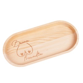 Holztablett- Busenfreundin/Geschenk für die Beste Freundin/Geschenkidee für Freundin,Geschenk für die Beste Freundin zum Geburtstag,Geschenk für Busenfreundin