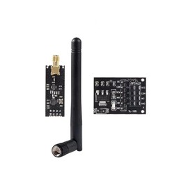 Aswalling NRF24L01+PA+LNA Long Distance Wireless Module Up to 1100 Meters with Antenna NRF24L01 Adapter 1PCS