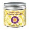 Deve Herbes Pure Rosemary Powder Organic Natural Therapeutic Quality 200gm (7.05 oz)