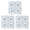 Electrodos 5x5cm Reutilizables Snap Compatibles Compex Fitop Pack 12