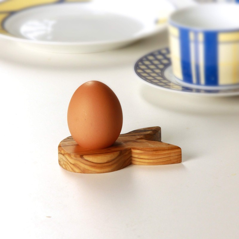 Kassis Geschenkartikel Olive Wood Easter Decoration Table Decoration Egg Stand