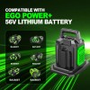 For E.G.O Dual Ports Charger CH2800D For EGO 56V Battery