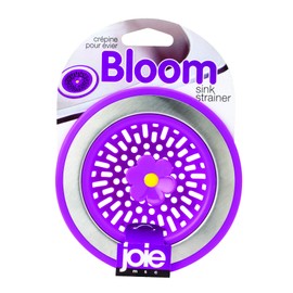 Joie Bloom Kitchen Sink Strainer Basket, Fits All Standard Sinks, Stainless Steel, Cute Garbage Disposal Drain Cover, 4.5-Inch, Flower, Colors May Vary