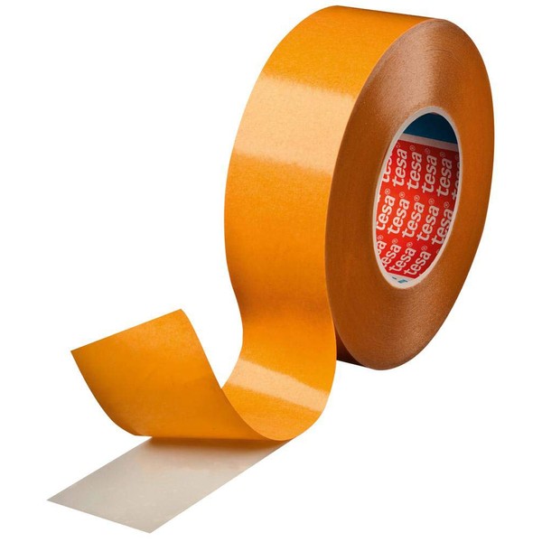 Tesa 51960-00003-00 Double-Sided Carpet Tape Professional Removable 25mx38mm, Translucent, 25