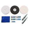 PURUI 11PC Metal Polishing Buffing Kit Use on 6" Bench