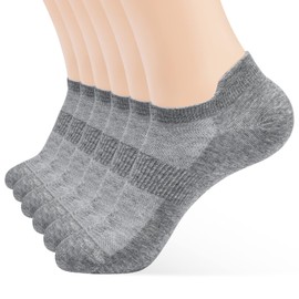 ATBITER Ankle Socks Womens and Men Thin Athletic Running Low Cut No Show Socks With Heel Tab 6/10-Pairs