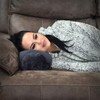 World's Best Microbead Bolster Tube Pillow, Smooth Cool Touch Fabric,