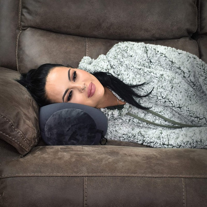 World's Best Microbead Bolster Tube Pillow, Smooth Cool Touch Fabric,