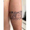 6 Sheets Temporary Bracelet Tattoo Japan Tattoo Oni Mask Tattoo