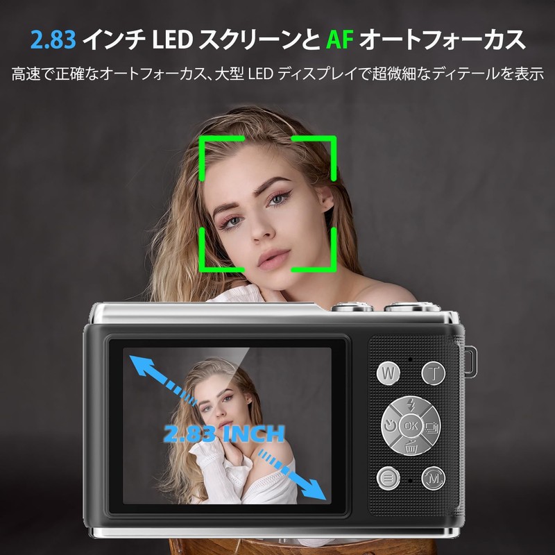 Digital Camera [4K Video Recording, 50 Million Pixels] Digital Camera
