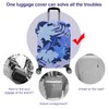 Funda protectora para equipaje de viaje, para veliz, compatible con