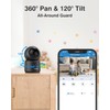 ANNKE Crater 2-2K WiFi Security Camera, 3MP Indoor Camera 360