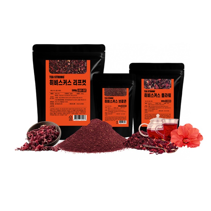 티스트롱 히비스커스 브로큰 벌크 Teastrong Hibiscus Broken Bulk