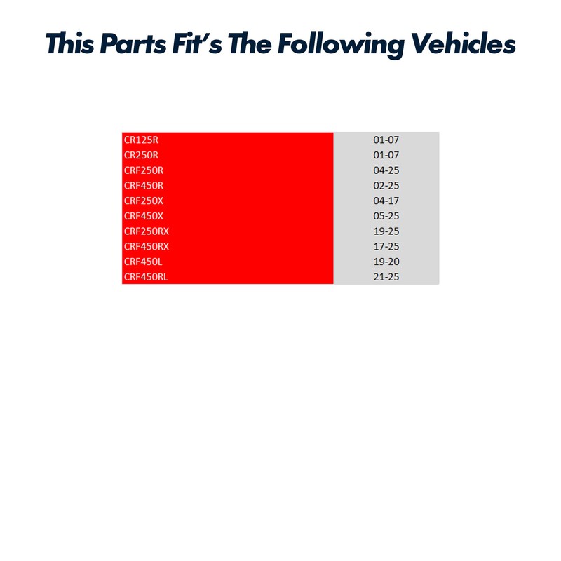 SCAR Control Head Nut Compatible with HONDA CR-R CRF-R CRF-X