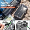 RunningSnail Solar Hand Crank Emergency Radio, NOAA Weather Alert, AM/FM/SW