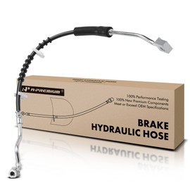 A-Premium Front Passenger Brake Hydraulic Hose Compatible with Select Ford and Mazda Models - Ranger, B2300, B3000, B4000, 1995-1996, 4WD Models Only