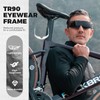 ROCKBROS Photochromic Cycling Sunglasses Bike Glasses for Men Women Sports