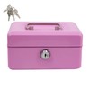 Time to Sparkle Small Lock Box Money Safe with Tray