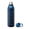 Aladdin CityLoop Insulated Flask, 0.6 L, Navy Blue + Print