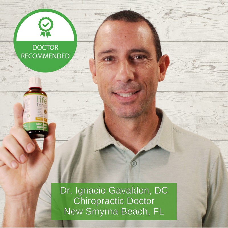 Lifetones Uric Acid Support Liquid Tincture - 3.38 Fl Oz