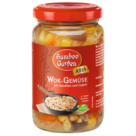 Bamboo Garden Wok Vegetables 330g Draining Weight 180g (Packaging Design May Vary)