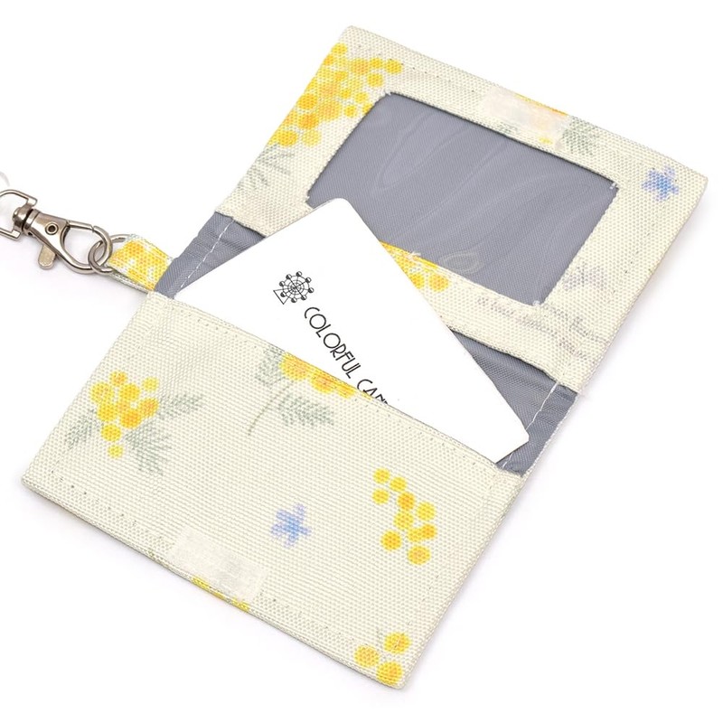 COLORFUL CANDY STYLE Pass Case, PET Mimosa Fleur